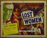 #9278 MESA OF LOST WOMEN Title Lobby Card '52 Coogan