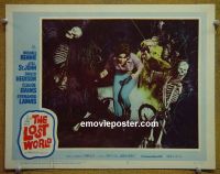 #1985 LOST WORLD  lobby card #5 '60 Michael Rennie