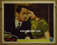 #1988 LOVE CRAZY lobby card '41 great portrait!