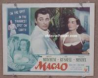 #165 MACAO LC '52 Mitchum & Russell portrait 