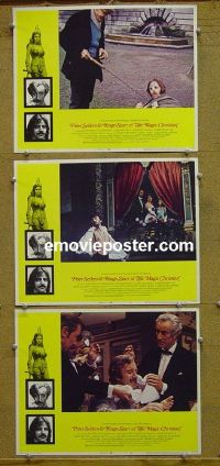 #1207 MAGIC CHRISTIAN 3 lobby cards '70 Sellers, Ringo