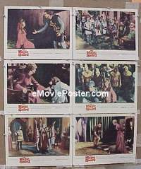 #189 MAGIC SWORD 6 LCs '61 Basil Rathbone 