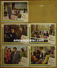 #1151 MAJOR BARBARA 5 lobby cards '41 Wendy Hiller