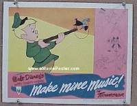 #2011 MAKE MINE MUSIC lobby card '46 Walt Disney