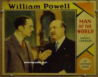 #4625 MAN OF THE WORLD LC '31 William Powell 