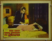 #2023 MAN WHO TURNED TO STONE lobby card #5 '57 Jory