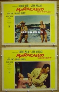 #8130 MARACAIBO 2 LCs '58 Cornel Wilde 