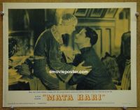 #2037 MATA HARI  lobby card #5 R63 Greta Garbo