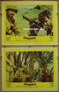 #8146 MEN IN WAR 2 LCs '57 Robert Ryan 