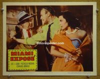 #2042 MIAMI EXPOSE lobby card '56 Lee J. Cobb