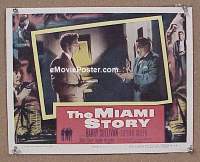 #2043 MIAMI STORY lobby card '54 Florida Mob, Sullivan!