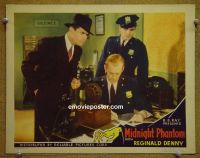 #2044 MIDNIGHT PHANTOM lobby card #2 '35cool border art