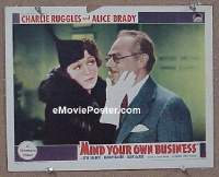 #403 MIND YOUR OWN BUSINESS LC '37 Ruggles 