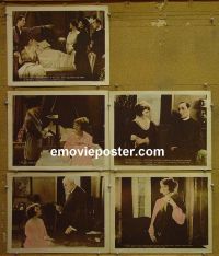 #1153 MISLEADING WIDOW 5 lobby cards '19 Billie Burke