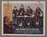 #169 MOTORCYCLE GANG LC '57 great portrait 