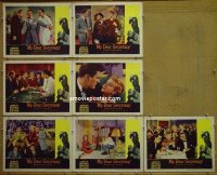 #8201 MY DEAR SECRETARY 7 LCs 48 Kirk Douglas 