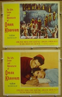 #8278 OMAR KHAYYAM 2 LCs '57 Wilde, Paget 