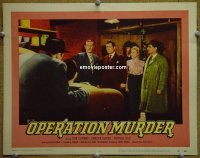 #8287 OPERATION MURDER LC #5 '57 Tom Conway 