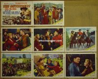 #8299 OUTRIDERS 8 LCs '50 Joel McCrea 