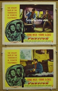 #5745 PASSION 2 LCs '54 Wilde, De Carlo 