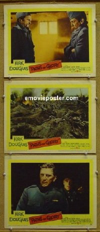 #8323 PATHS OF GLORY 3 LCs58 Kubrick, Douglas 