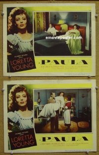 #5747 PAULA 2 LCs '52 Loretta Young 