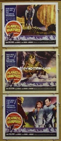 #5960 PLANET OF THE VAMPIRES 3 LCs '65 Bava 