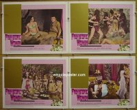 #5344 PREHISTORIC WOMEN 4 LCs '66 cave babes! 