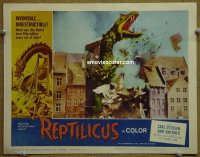 #4751 REPTILICUS LC #8 '62 best scene! 