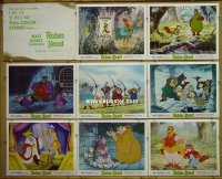 #5377 ROBIN HOOD 8 LCs w/envelope '73 Disney 