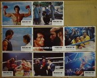 #5379 ROCKY 3 8 LCs '82 Stallone, Mr. T 