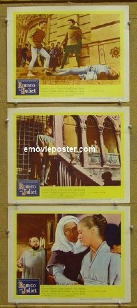 #5972 ROMEO & JULIET 3 LCs 55 Laurence Harvey 