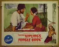 #1899 JUNGLE BOOK  lobby card #3 R47 Sabu, Korda