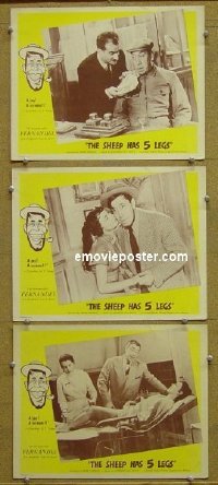 #5978 SHEEP HAS 5 LEGS 3 LCs '54 Fernandel 