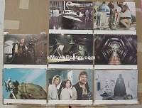 #120 STAR WARS 8 LCs '77 George Lucas, Ford 