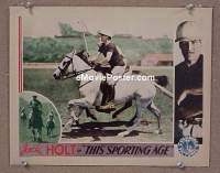 #477 THIS SPORTING AGE LC '32 Jack Holt, polo 