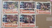 #170 TREASURE ISLAND 5 LCs '50 Walt Disney 