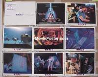 #230 TRON 8 LCs + envelope '82 Walt Disney 