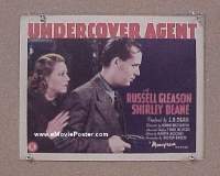 UNDERCOVER AGENT TC '39 Gleason, Deane 