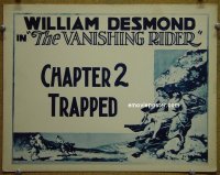 #4088 VANISHING RIDER Chap 2 TC '28 Serial 