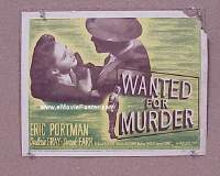 WANTED FOR MURDER TC '46 Portman 