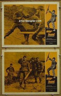 #5814 WAR HUNT 2 LCs '62 John Saxon 