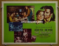 #2529 YEARLING lobby card #2 R56 Gregory Peck classic!