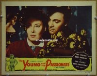 #2534 YOUNG & THE PASSIONATE lobby card #6 '53 Fellini