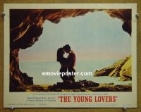 #2535 YOUNG LOVERS  lobby card #3 '64 Peter Fonda