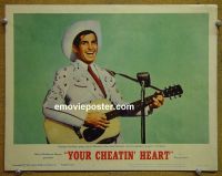 #2539 YOUR CHEATIN' HEART lobby card #2 '64 Hamilton