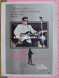 #060 BUDDY HOLLY STORY 30x40 '78 Busey 