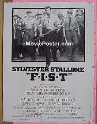 #072 FIST A-30x40 '77 Slyvester Stallone 