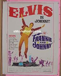 #052 FRANKIE AND JOHNNY 30x40 '66 Presley 