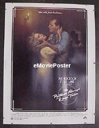 #248 POSTMAN ALWAYS RINGS TWICE 30x40 '81 